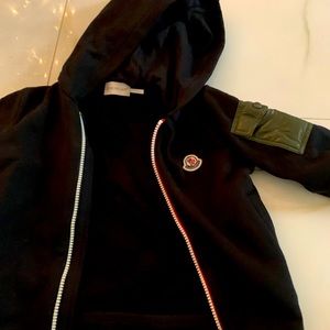 Moncler kids sweat set , size 5